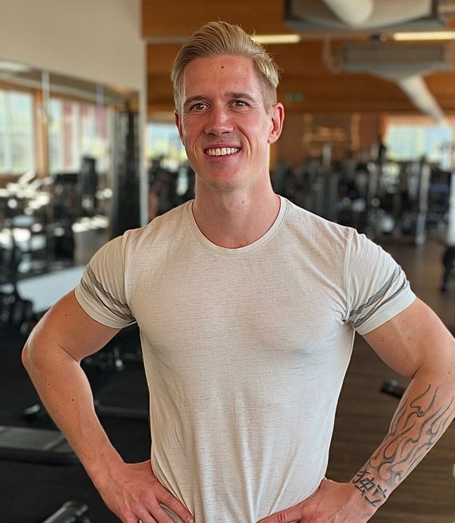 Ricardo Castro, personal trainer et conseiller en nutrition chez Central Gym Brügg